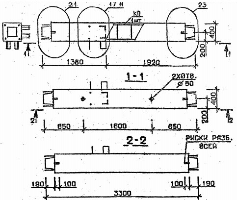 Колонна 5КС 33.33-9-сн Серия 1.020.1-2с/89